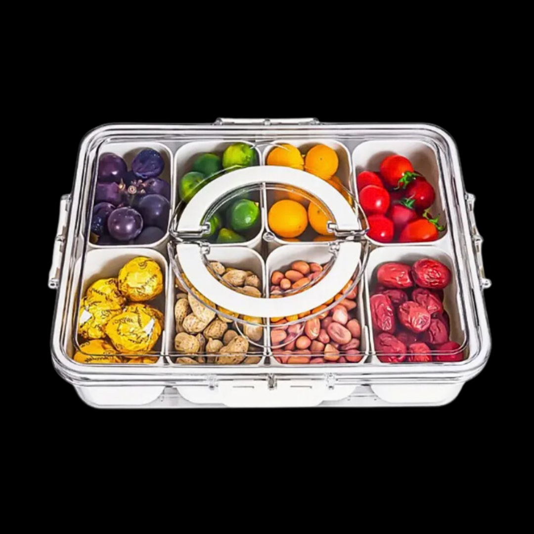 The Best AKA Salad Station | 8 compartment tray with lid